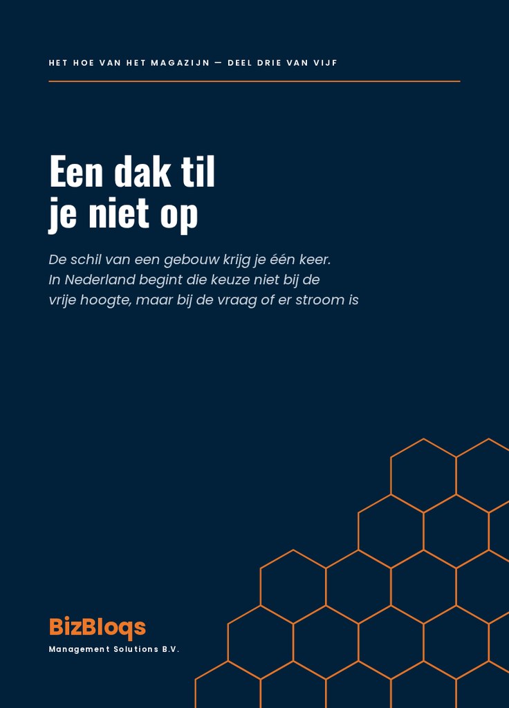 Een dak til je niet op