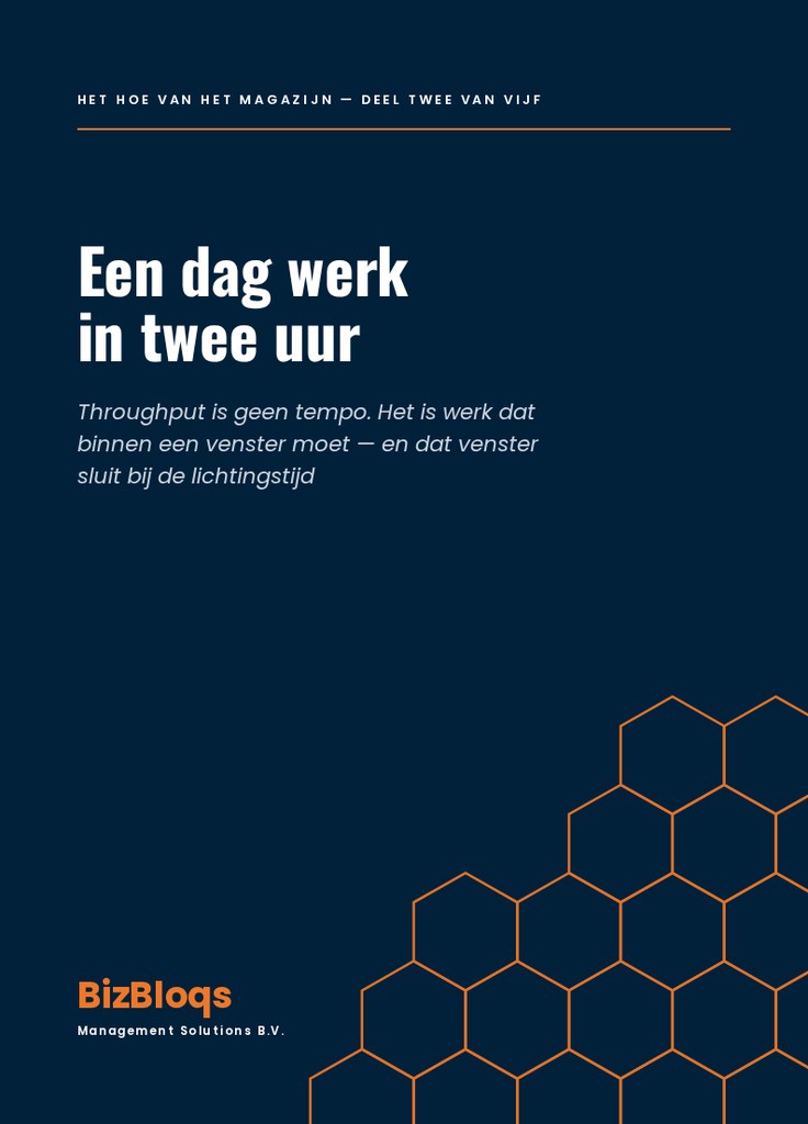 Een dag werk in twee uur
