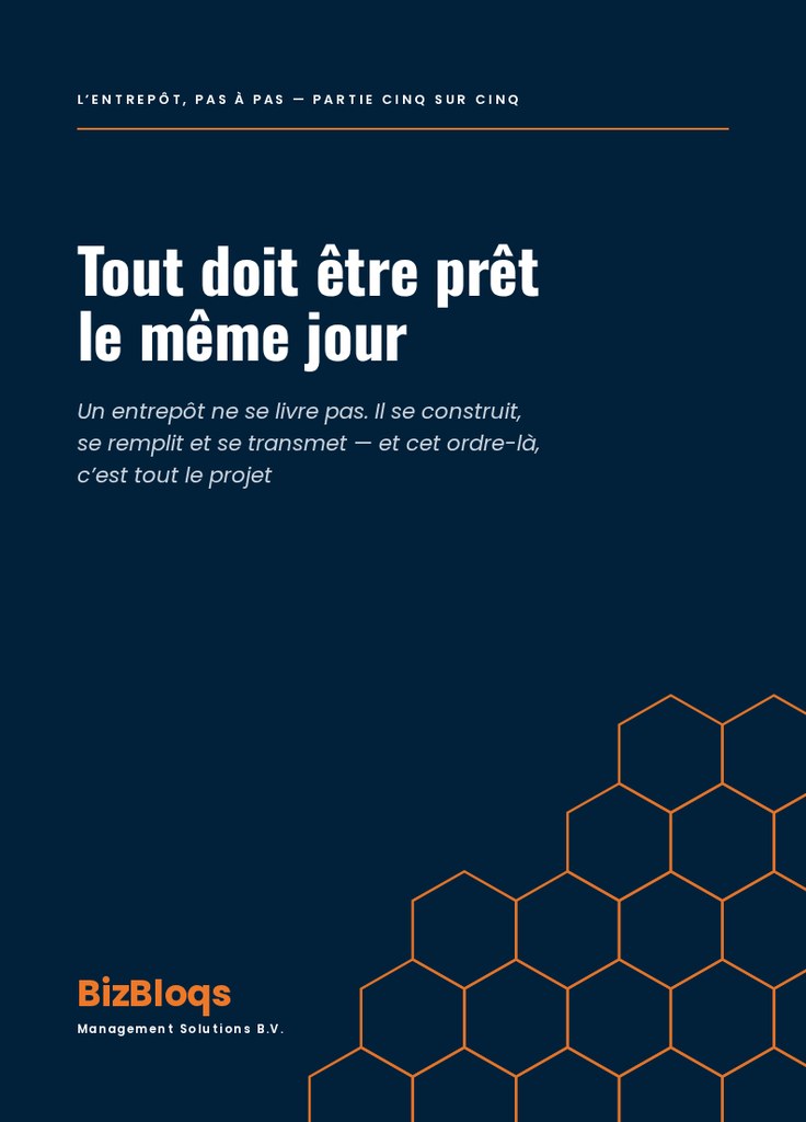Tout doit être prêt le même jour