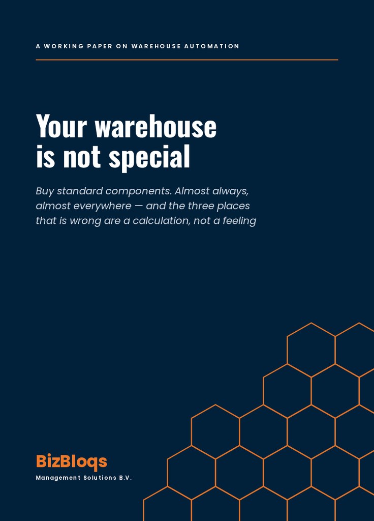 Your warehouse is not special